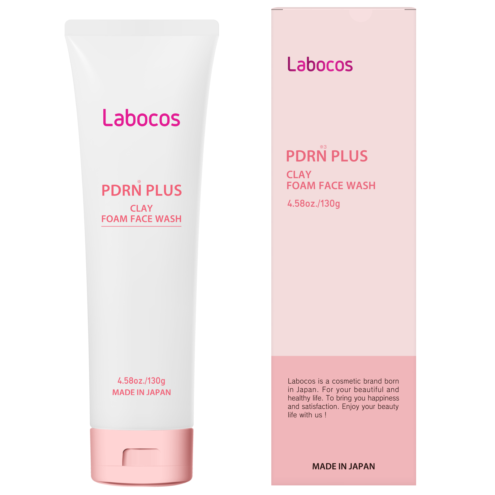 PDRN PLUS CLAY FOAM FACE WASH